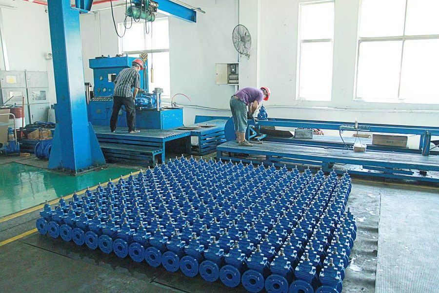 SuZhou YouWei Fluid Technology CO., LTD خط إنتاج الشركة المصنعة